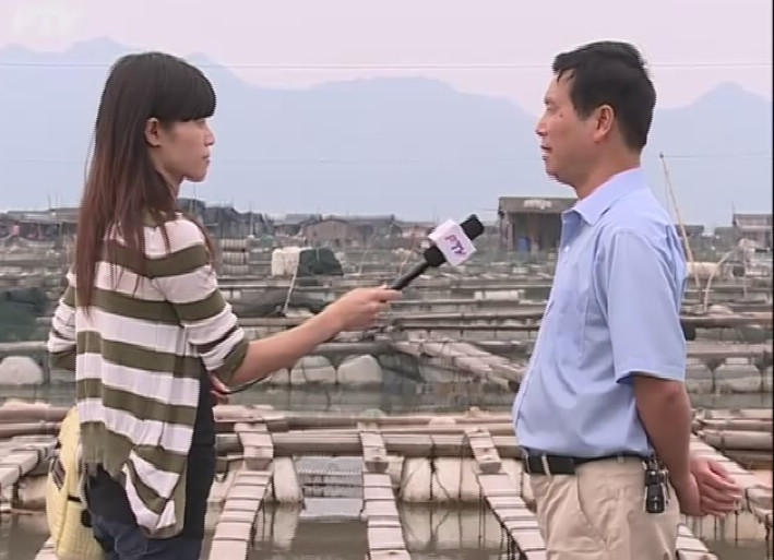本网记者采访罗源县药监局局长叶智强