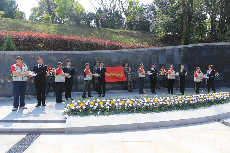 金门战役战地泥土移交仪式 邹家骅摄