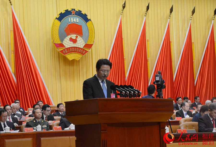 福建省政协十二届二次会议收到提案824件 立案773件