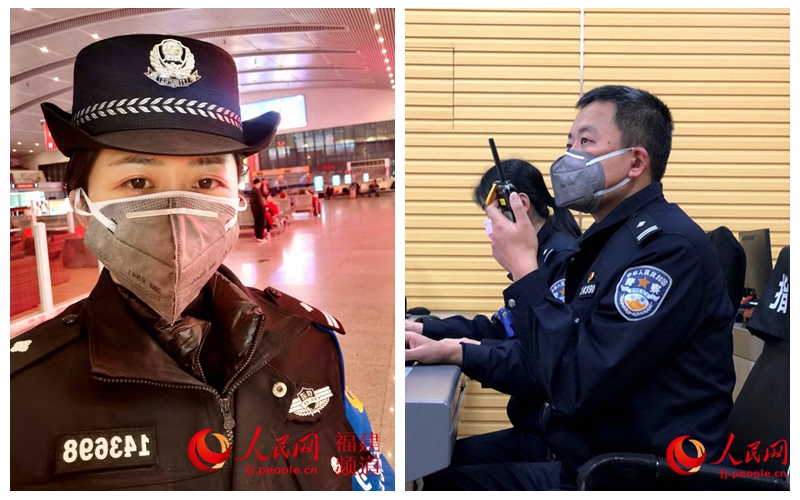 福州鐵路公安民警夫妻：堅守一線並肩戰斗阻擊疫情