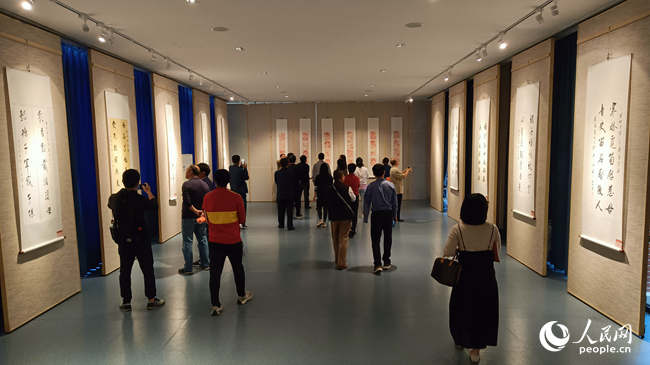展會現場。人民網 陳博攝