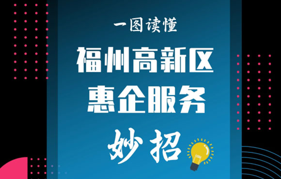 一图读懂福州高新区惠企服务妙招