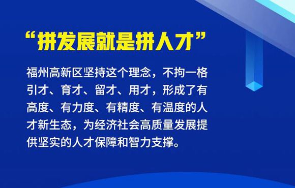 引、育、用、留  福州高新区打造“人才高地”
