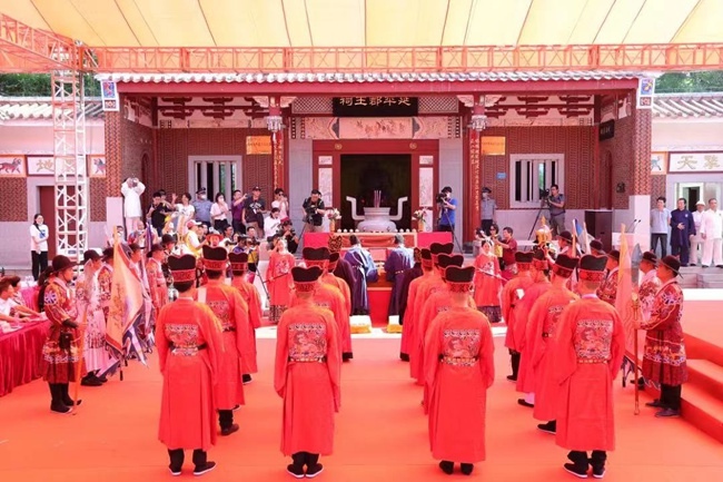 往年延平郡王信俗活動。思明區融媒體中心供圖