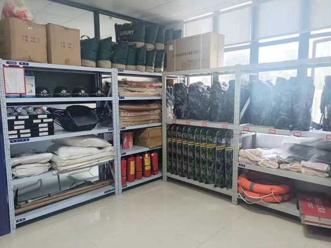 應急物資儲備站。廈門市應急管理局供圖