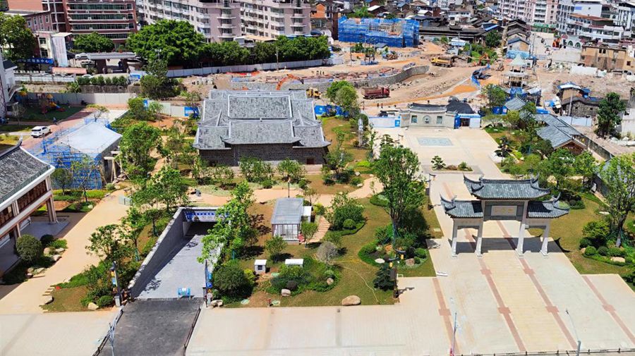中建海峡承建的连城四角井文化街区项目