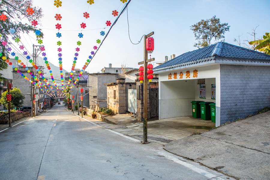 连江县儒洋村的垃圾分类房。连江县融媒体中心供图