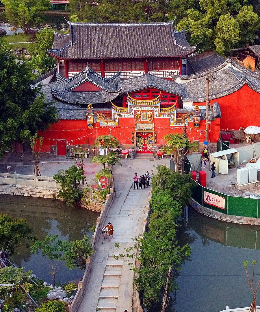 路通桥。叶诚摄