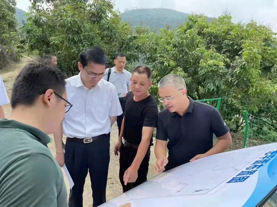 厦门市水利局牵头调研山区农村人饮工程建设情况。厦门市水利局供图