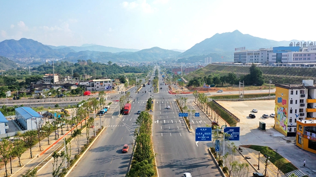 浮东路西段正式通车。龙岩市融媒体中心供图