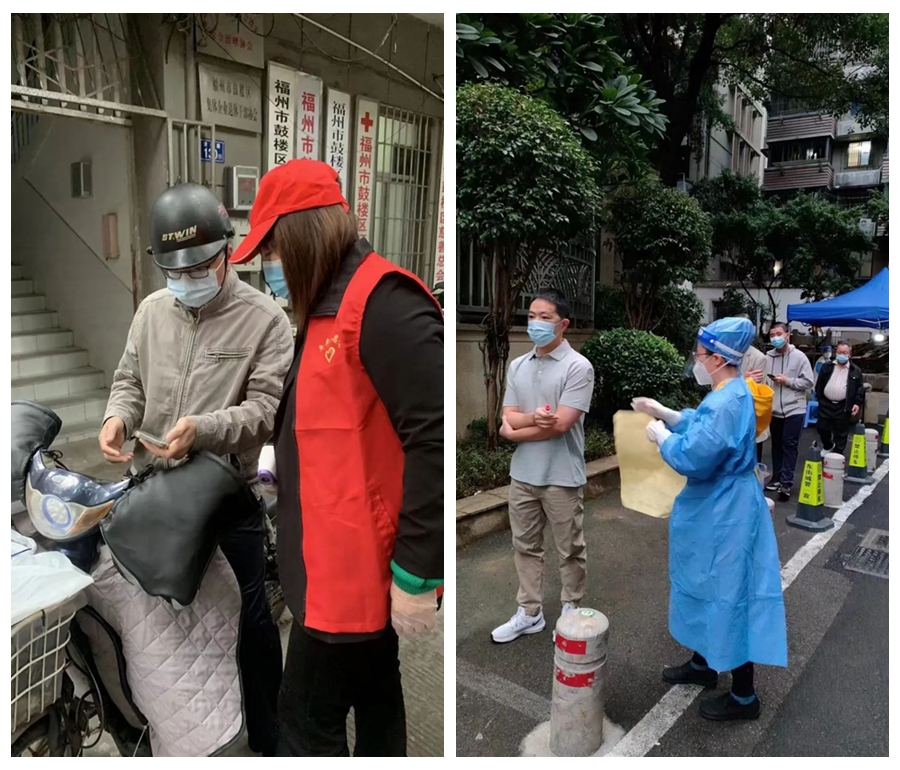 增強轄區居民對新冠肺炎疫情的正確認識。鼓樓區司法局供圖