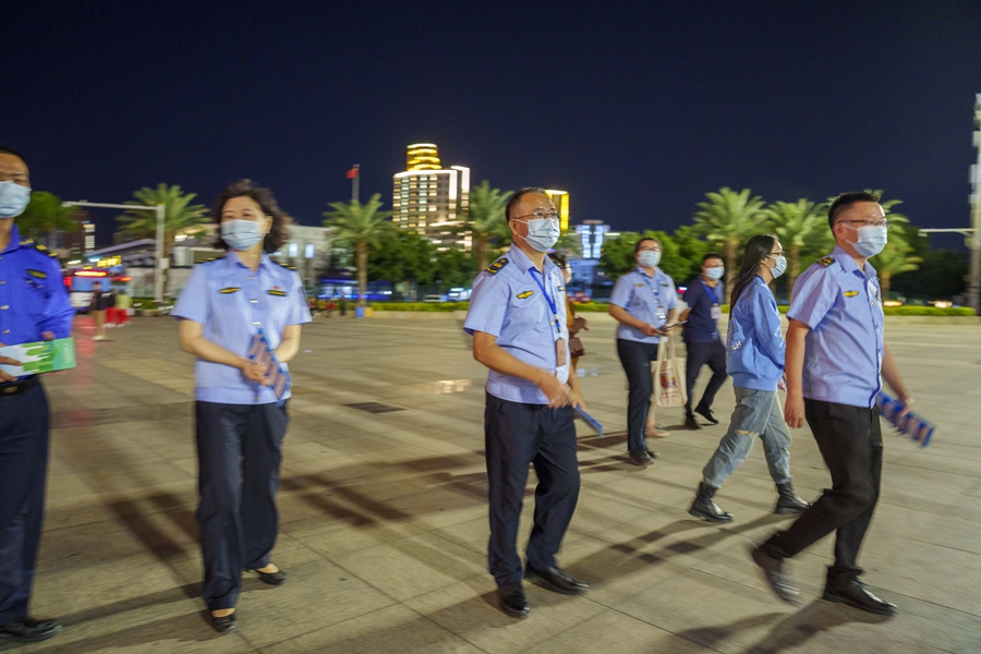 加大法律宣传力度，营造全社会共同守护静夜良好氛围。同安生态环境局供图