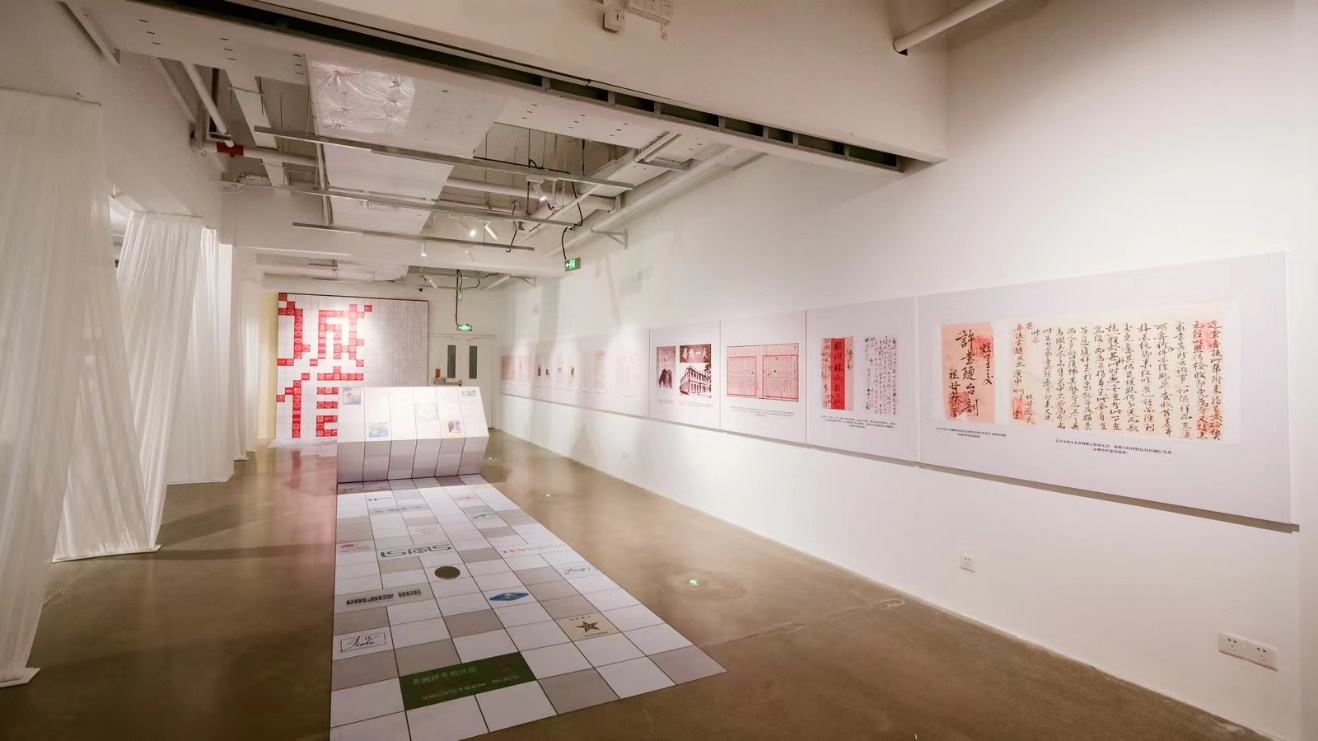 “诚信”篇展示的福建侨批档案。福建省档案馆供图