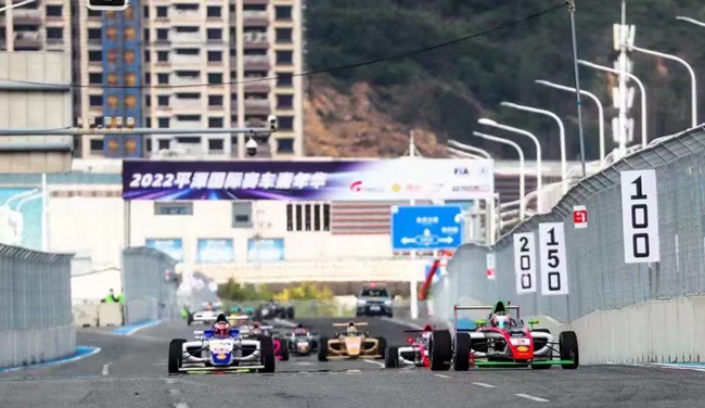 F4方程式中国锦标赛平潭开赛。主办方供图