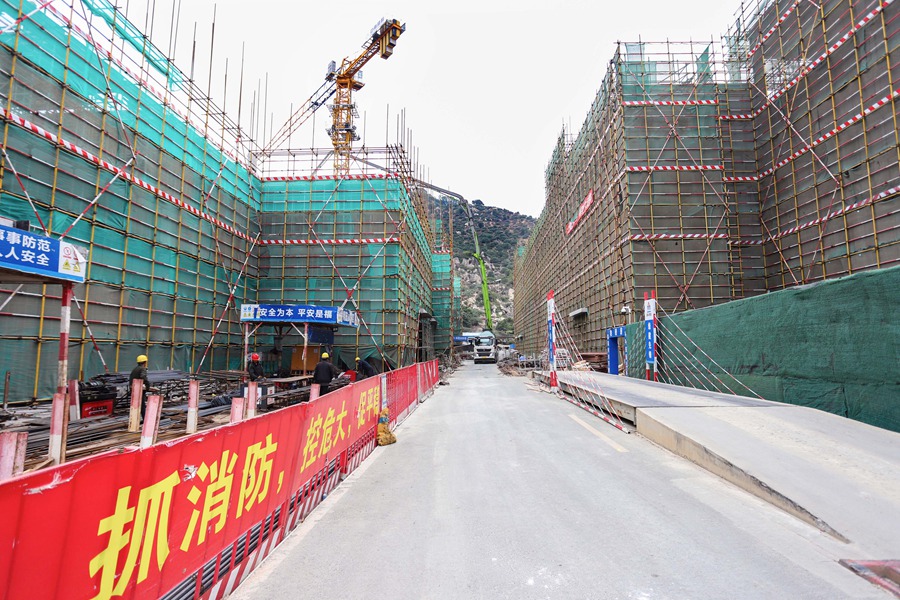 加紧建设中的中南高科产业园。王雨欣摄