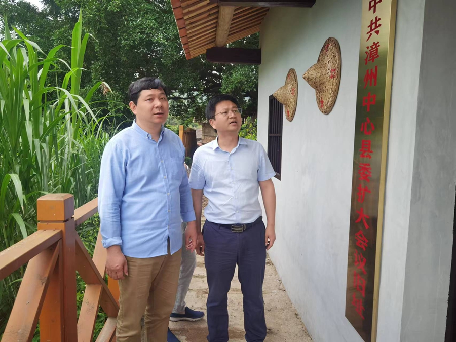福建漳浦:龙岭村修缮一新的中共漳州中心县委扩大会议旧址(吴德明 摄)