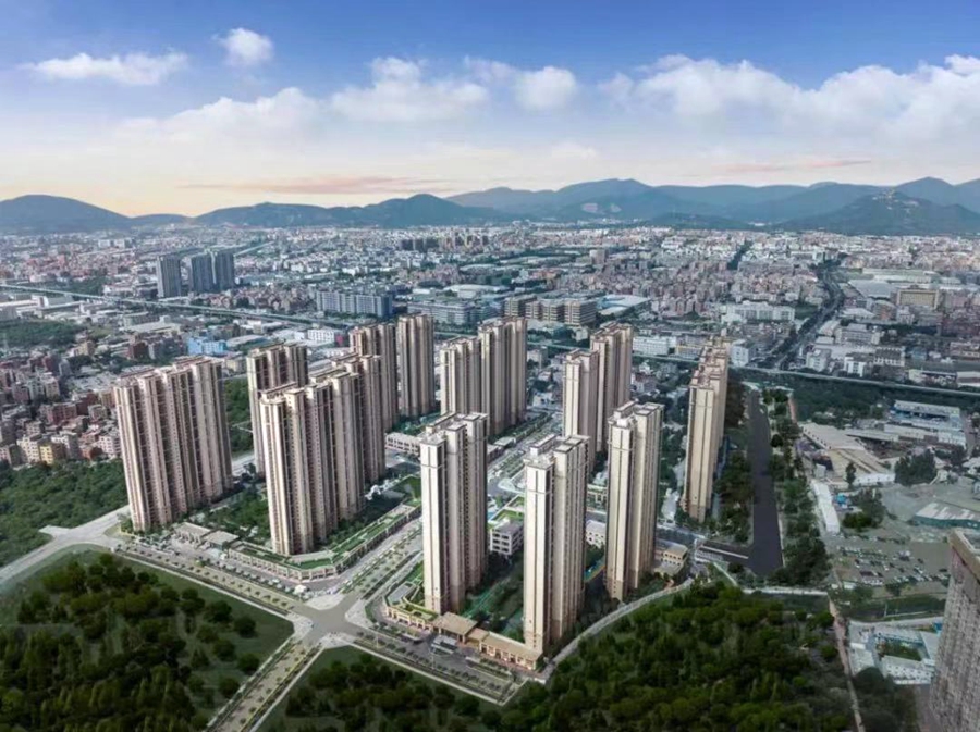 厦门同安祥平保障房地铁社区二期。厦门市建设局供图
