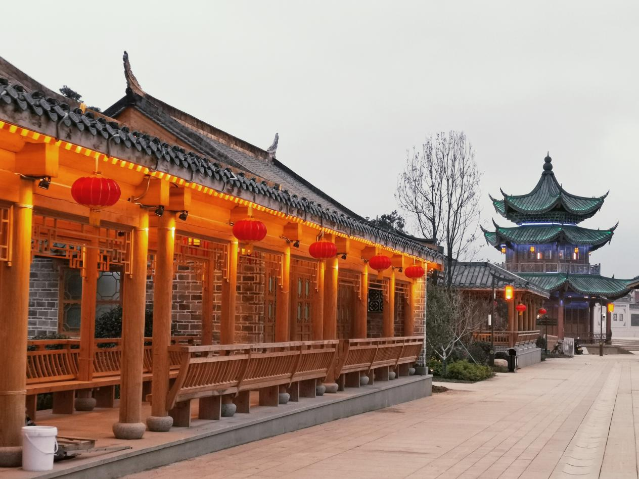 連城四角井公園實景圖。中建海峽供圖