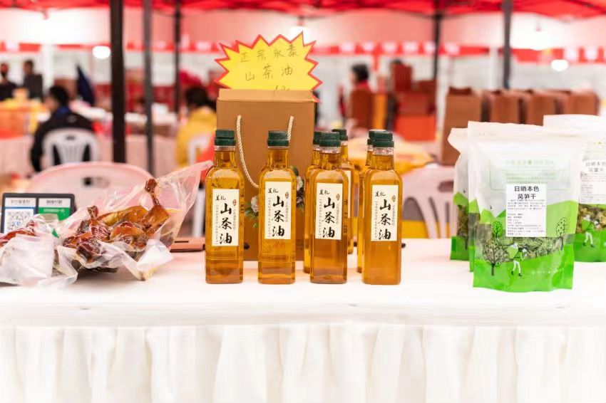 名特优农产品展销现场 。晋安区委乡村振兴办供图
