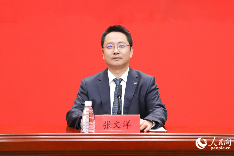 福建省发改委党组成员、副主任张文洋。杨俊杰摄