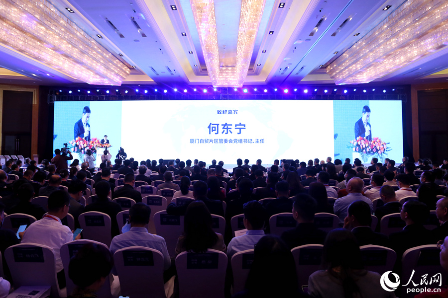 厦门自贸片区全力推进融资租赁平台建设赋能产业发展。人民网 陈博摄