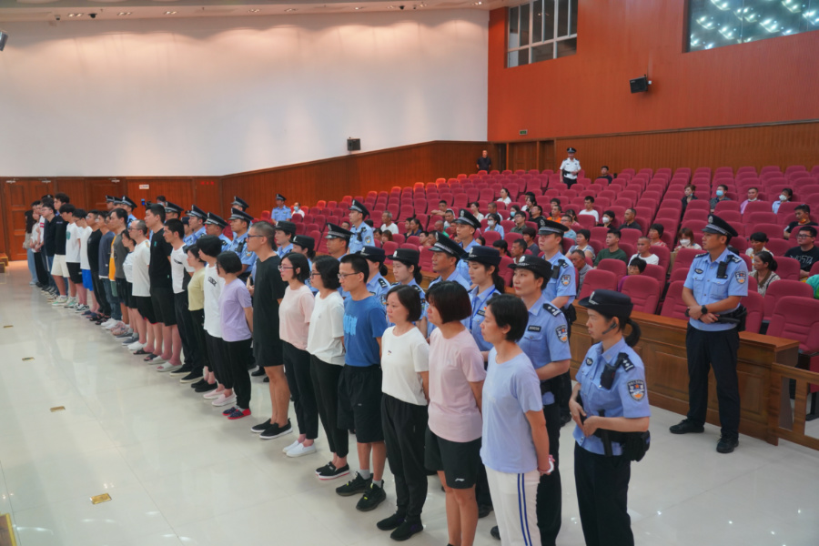 庭审现场。厦门中院供图