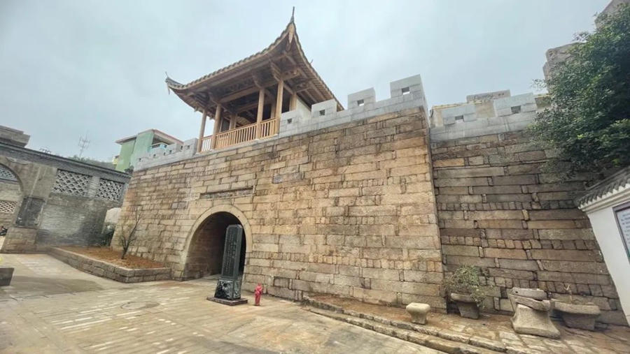 对古建筑“修旧如旧”。梅花镇供图