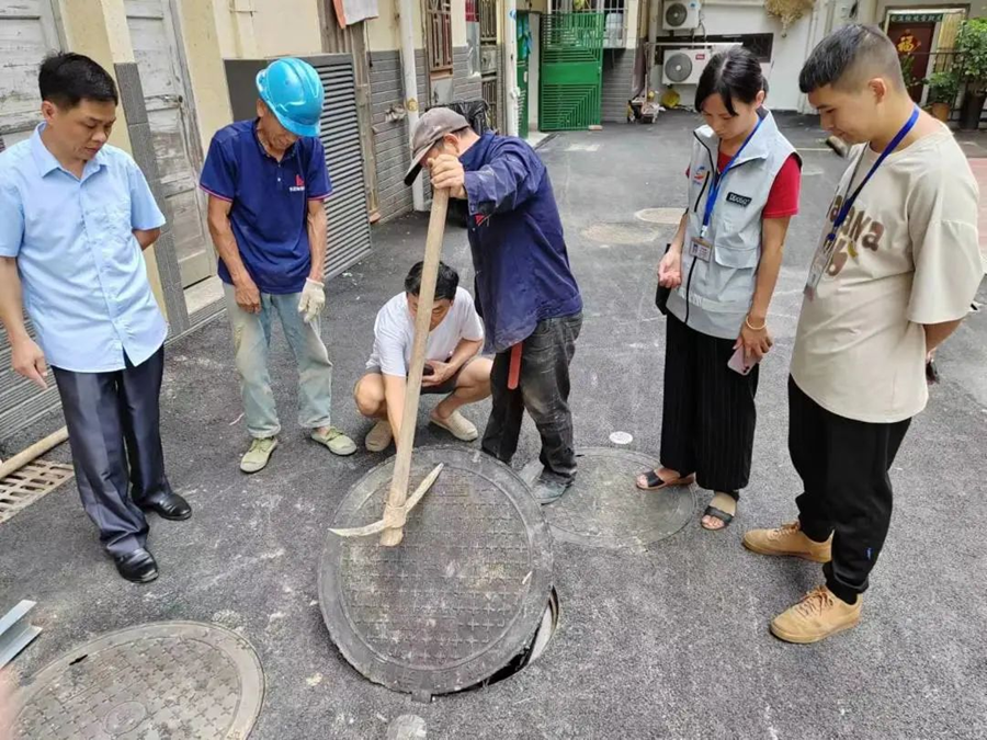 排查安全隱患地點。