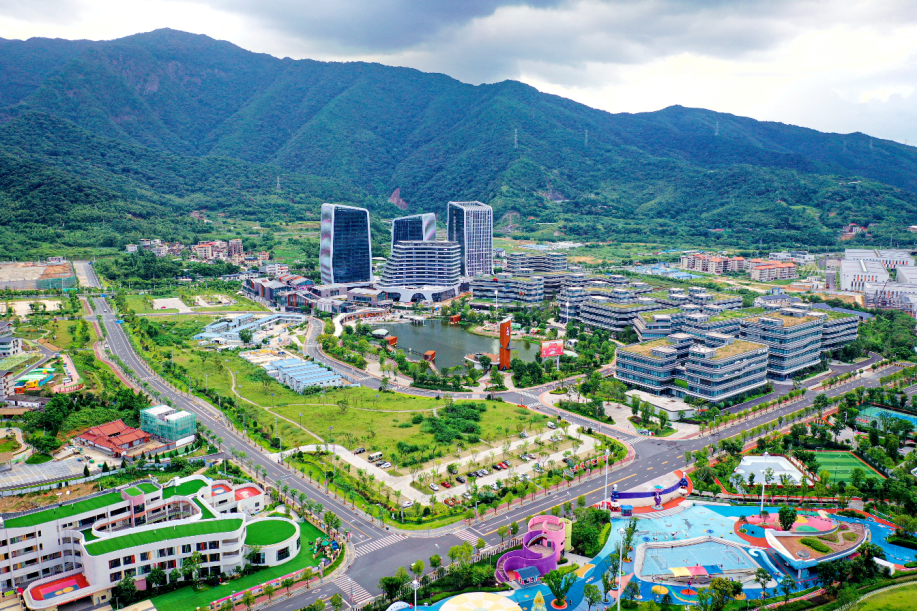 龙岩北部新城。龙岩市融媒体中心供图