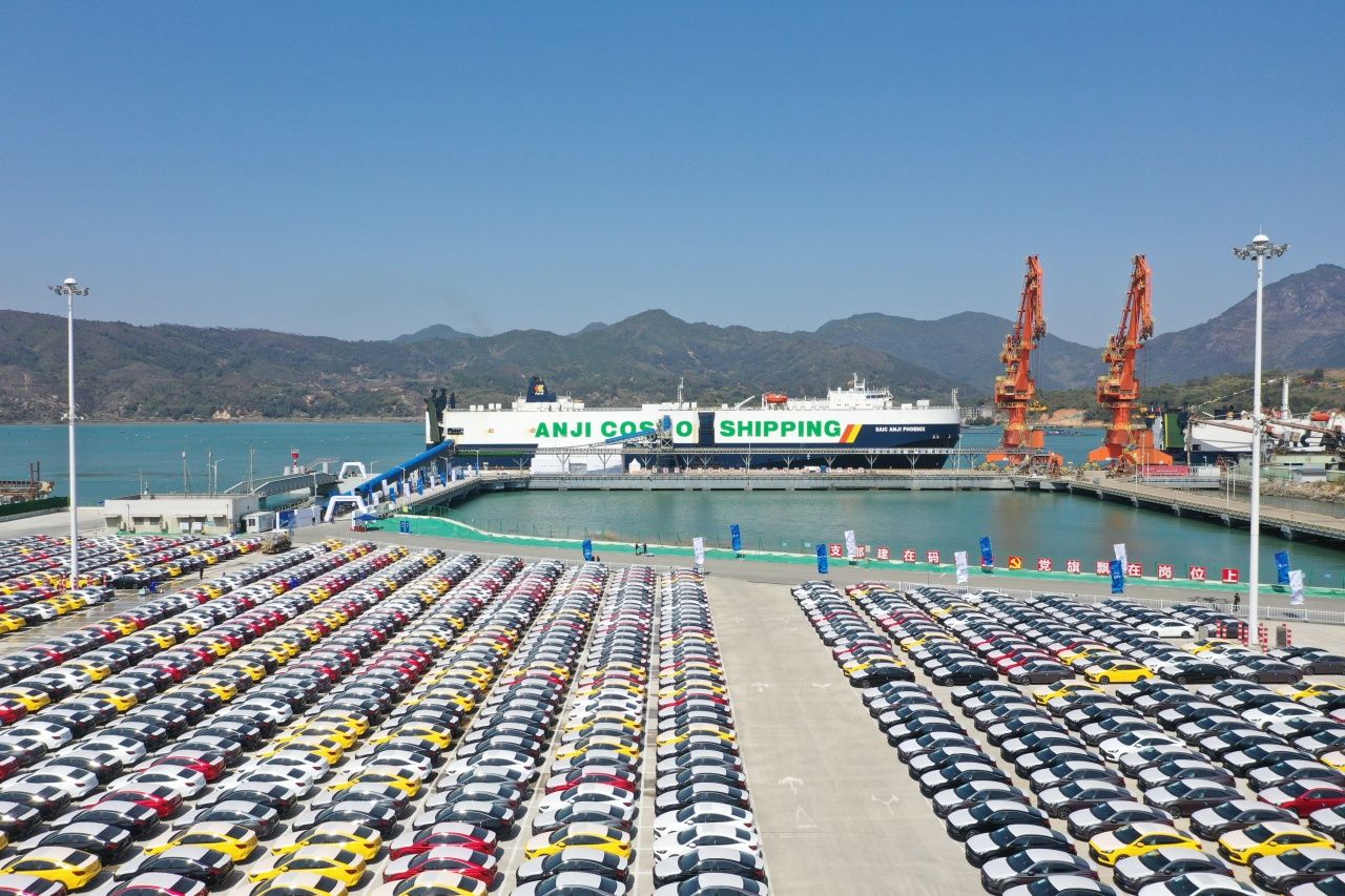 宁德港首开宁德-墨西哥航线。张文奎摄