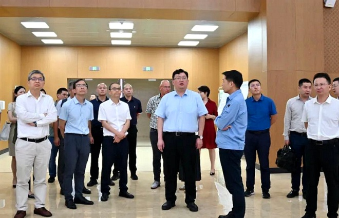  On September 9, the "Fujian Trip of Multinational Petrochemical Companies", sponsored by the Investment Promotion Bureau of the Ministry of Commerce and the Department of Commerce of Fujian Province, entered Zhangzhou Gulei Development Zone. Picture provided by Zhangzhou Gulei Development Zone News Center