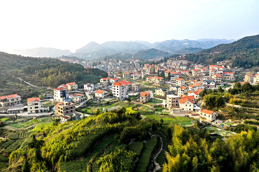 美丽的同安高山村——军营村。夏海滨摄