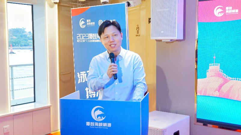 廈門國際銀行廈門分行黨委書記、行長陳穎彥致辭