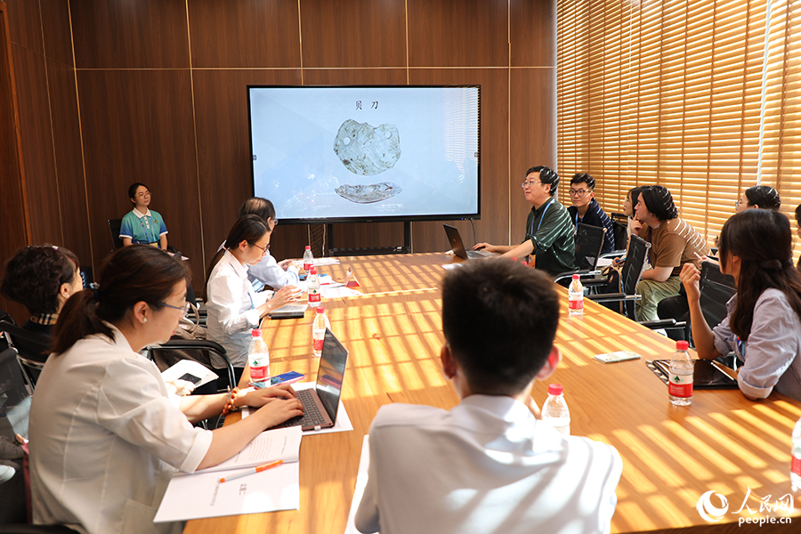 分组讨论现场。人民网 黄东仪摄