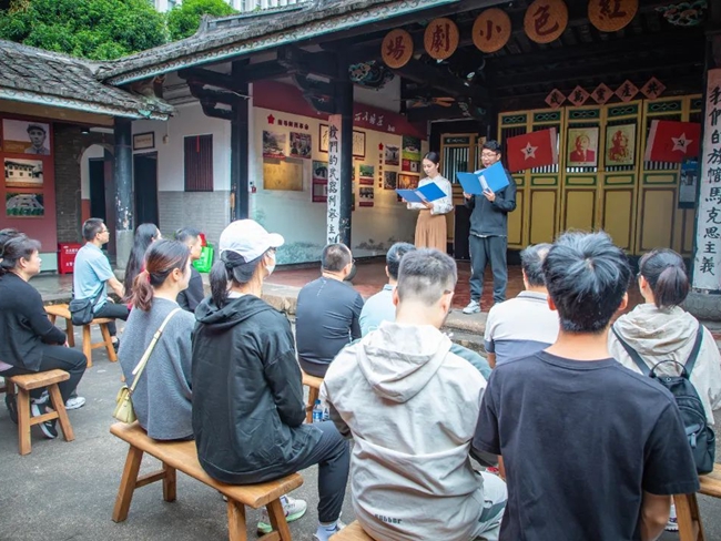 学习现场。