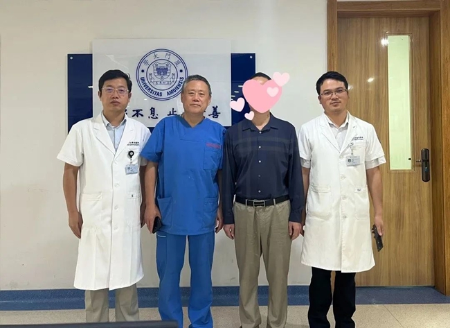 患者術后順利康復出院。