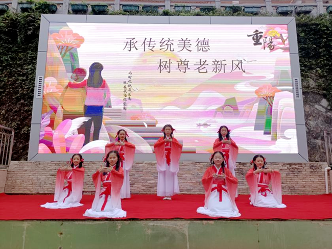 现场表演。林芸芳摄