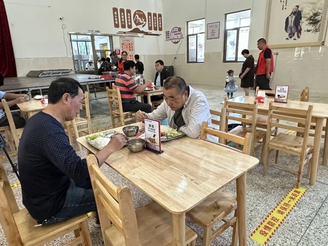 长者食堂让老年人享受“舌尖上的幸福”。长乐区融媒体中心供图
