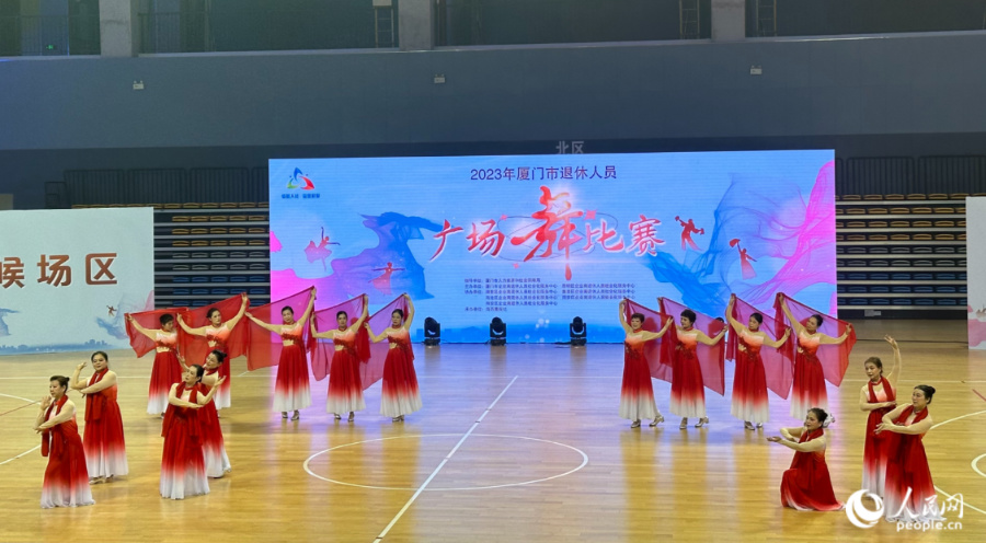 比赛现场。人民网记者 张萌摄