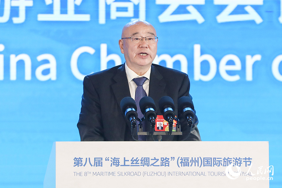 全国工商联旅游业商会会长吉小冬。人民网 陈永整摄