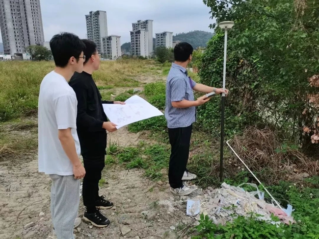 現場勘查。長樂區融媒體中心供圖