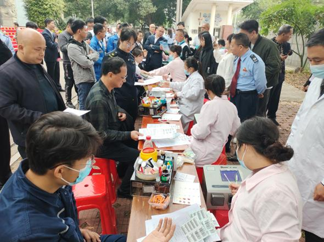 活动现场。漳州市中心血站供图