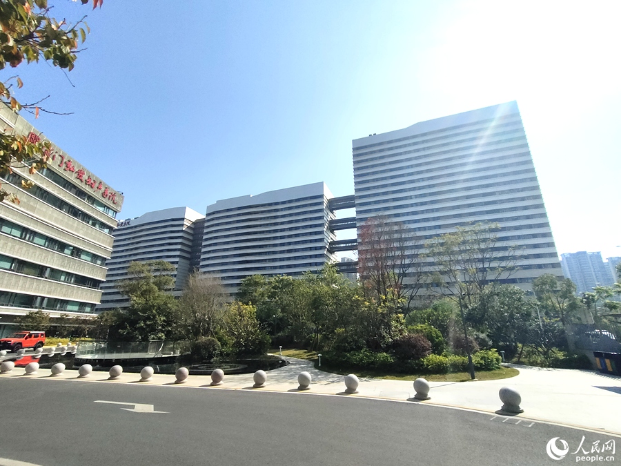 湖裡東部片區已集聚一批優質醫療資源。人民網記者 陳博攝