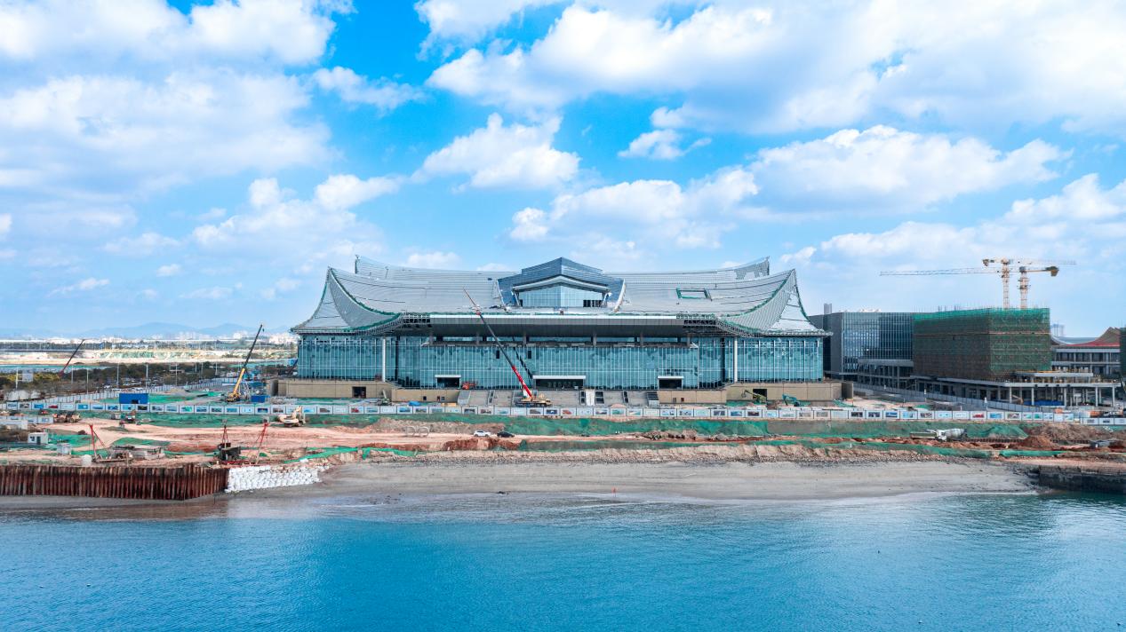 厦门新会展中心—会议中心项目。中建四局供图