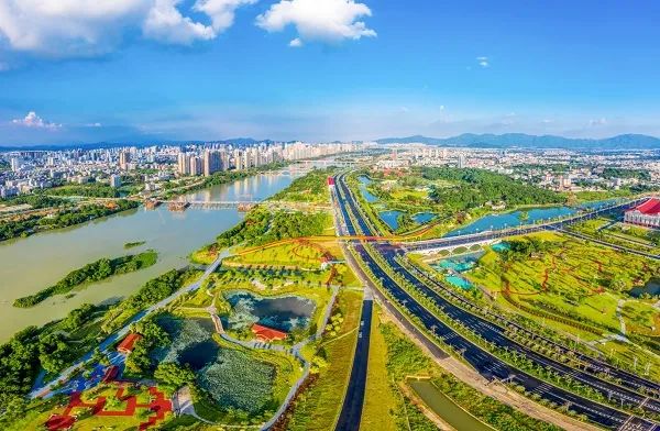 福建九龙江西溪入选第二届“最美家乡河”。福建省水利厅供图