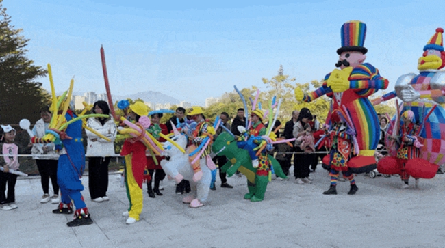 城廂區綬溪公園新春巡游活動