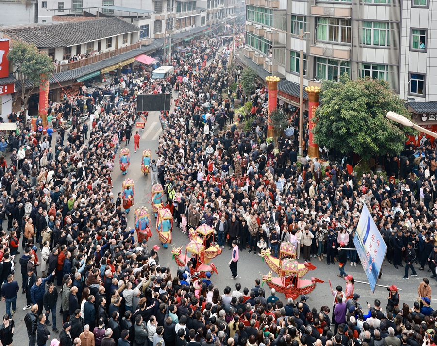 活动现场。