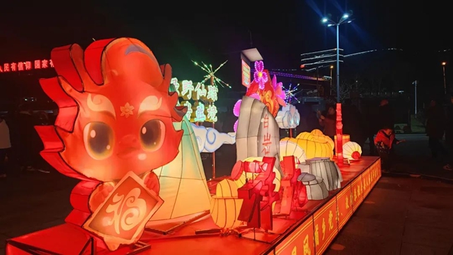 各色花灯。古田县融媒体中心供图