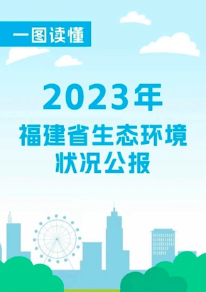一图了解2023年福建省生态环境状况公报