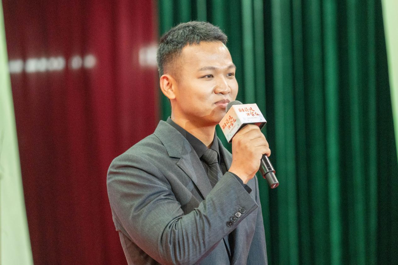 福州水務供應鏈管理有限公司干部姚熠君。主辦方供圖